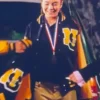 Lindsay Lohan Mean Girls Letterman Varsity Jacket Front