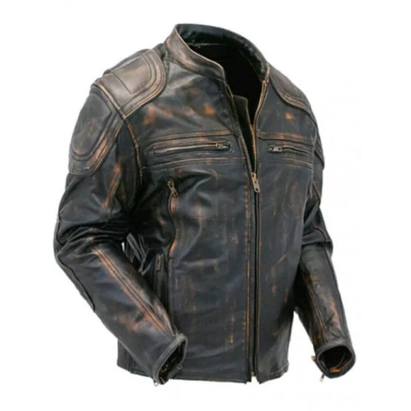 Lucy Sleek Black Leather Outerwear