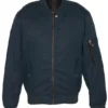 Ma1 Lightweight Cotton Blue Bomber Jacket
