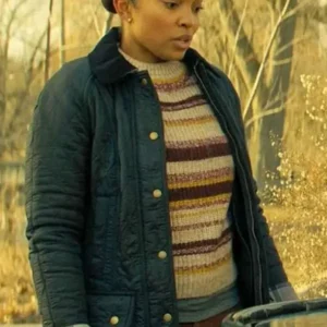 Mariah Robinson Reacher Season 3 Quilted Jacket