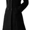 Maycie Double Breasted Cozy Wool long Coat