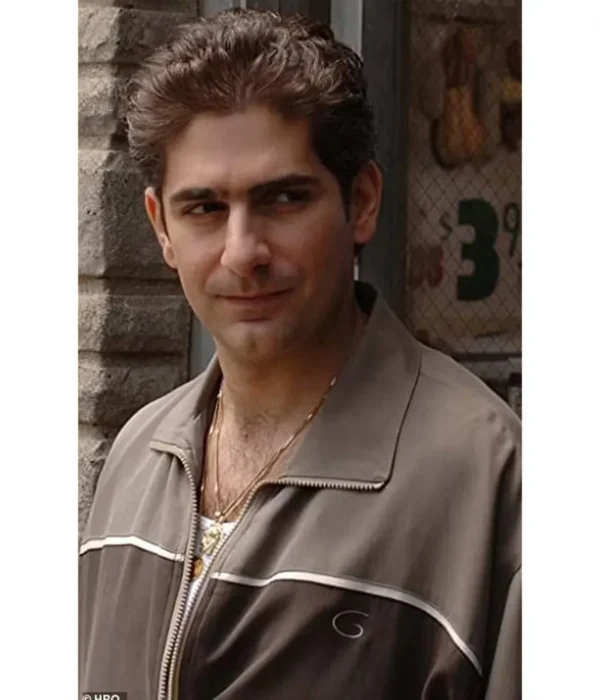 Michael Imperioli The Sopranos Grey Jacket Front View