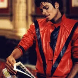 Michael Jackson Red Thriller Jacket front