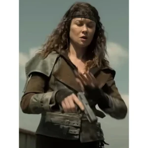 Olga Kurylenko Afterburn Leather Jacket