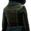 Olga Kurylenko Afterburn Leather Jacket Back