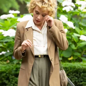 Paper Tiger Scarlett Johansson Brown Blazer
