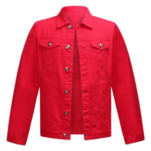Payton A Modern Take on Classic Red Denim Jacket 1 scaled