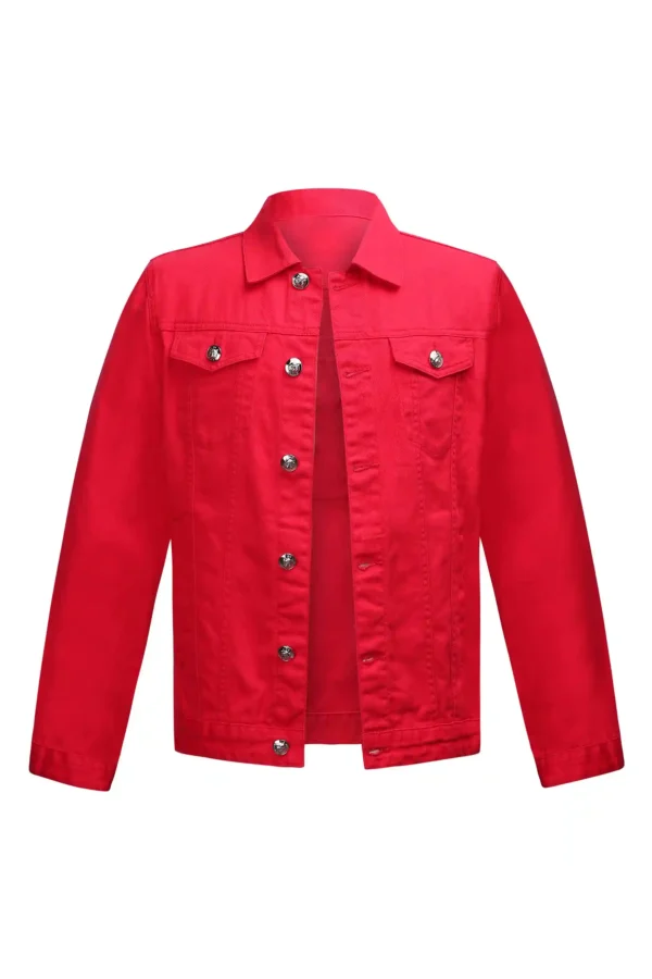 Payton A Modern Take on Classic Red Denim Jacket 1 scaled