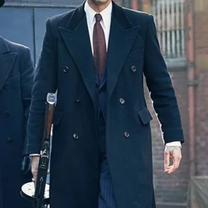 Peaky Blinders Adrien Brody Trench Wool Coat