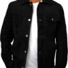Peter Black Suede Racer Jacket