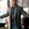 Project Hail Mary Ryan Gosling Grey Blazer Front View