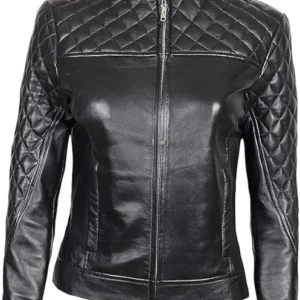 Real Lambskin Cafe Racer Style Casual Leather Jackets