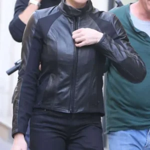 Rebecca Ferguson Mission Impossible 6 Black Cotton Jacket
