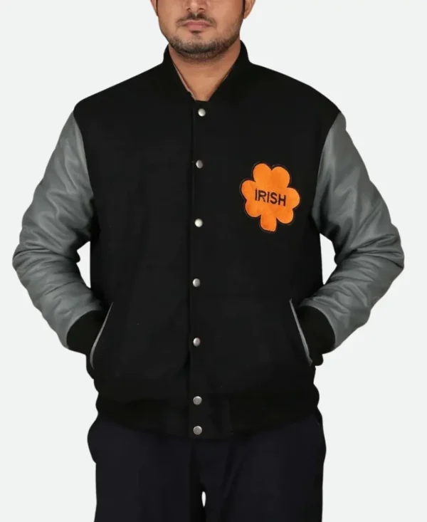 Rudy Notre Dame Letterman Varsity Jacket