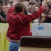 Ryan Gosling The Fall Guy SXSW Red Jacket back
