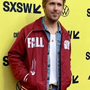Ryan Gosling The Fall Guy SXSW Red Jacket front