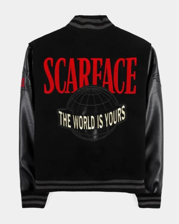 SP x Scarface Varsity Jacket Back