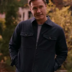 Scott Porter Ginny & Georgia Black Jacket