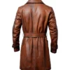 Serenity Motorcycle inspired Leather Duster Coat Back