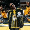 Snoop Dogg Steelers Varsity Jacket