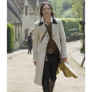Stardust Charlie Cox White Coat Front