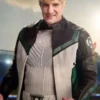 Superman 2025 Green Lantern Leather Jacket Front View