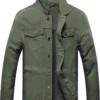 Tanner Streetwear Inspired Green Denim Jacket