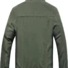 Tanner Streetwear Inspired Green Denim Jacket Back