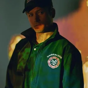 Taron Egerton Smoke S01 Black Jacket Front