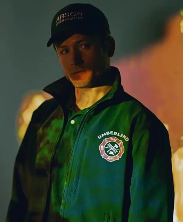 Taron Egerton Smoke S01 Black Jacket Front