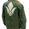 Tekkadan Orga Itsuka Green Cotton Jacket Back