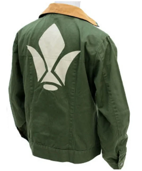Tekkadan Orga Itsuka Green Cotton Jacket Back