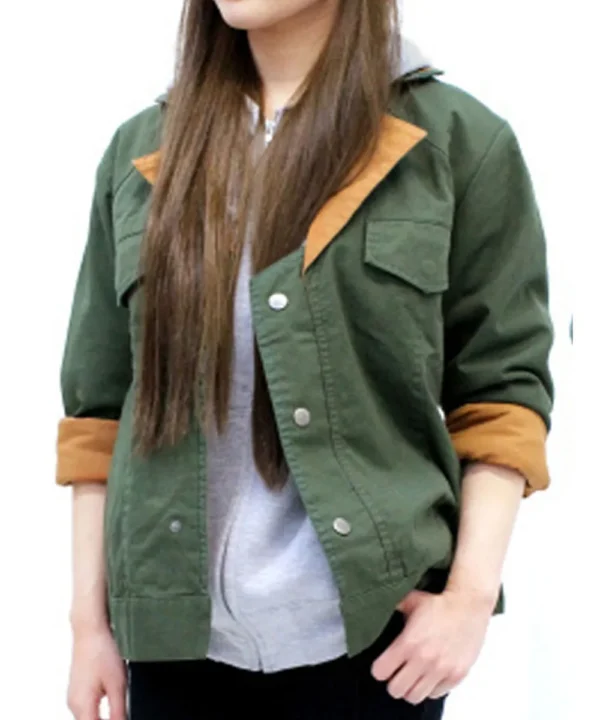Tekkadan Orga Itsuka Green Cotton Jacket Front