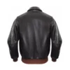 The Great Escape Leather Jacket Back Side View