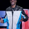 The Voice 2024 Snoop Dogg Leather Jacket front