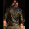 The Walking Dead Negan Leather Jacket back