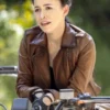 The Walking Dead SO9 Christian Serratos Leather Jacket