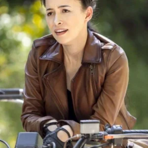 The Walking Dead SO9 Christian Serratos Leather Jacket