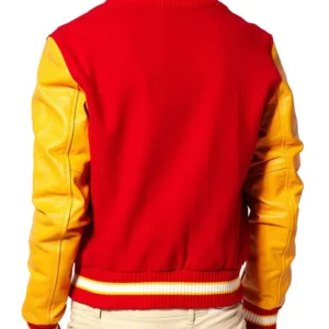 Thriller Michael Jackson M Letterman Varsity Jacket Back