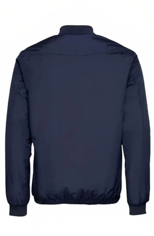 Tom Cruise Mission Impossible 6 Bomber Blue Cotton Jacket Back