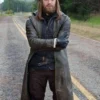 Tom Payne Walking Dead Trench Coat