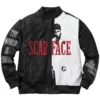 Tony Montana Scarface Bomber Leather Jacket