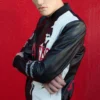 Tony Montana Scarface Bomber Leather Jacket Side View