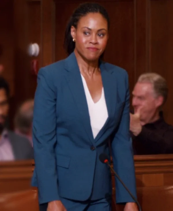 Vinessa Antoine Ginny and Georgia S03 Blue Blazer