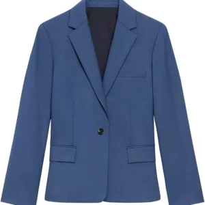 Vinessa Antoine Ginny and Georgia S03 Blue Blazer Front