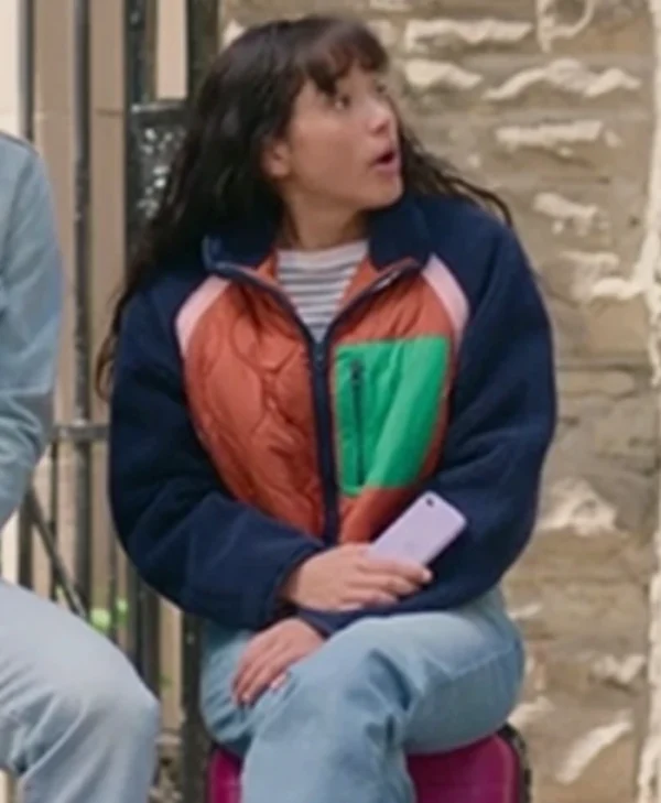 Wally Baram Overcompensating Colorblock Jacket Front