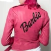 Womens Pink Barbie Doll Jacket back