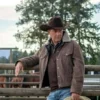 Yellowstone John Dutton Corduroy Sherpa Trucker Jacket