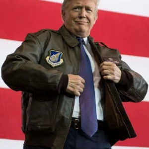 A2 Flight Donald Trump Leather Jacket