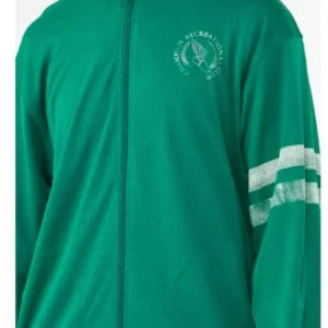 Adam Sandler Happy Gilmore 2 Green Jacket Front